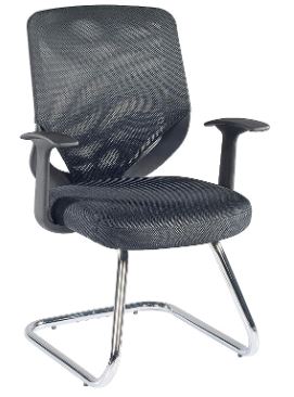 comfy padded minimalist office chair no wheels