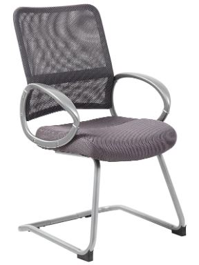nice mesh slim office chair no wheels