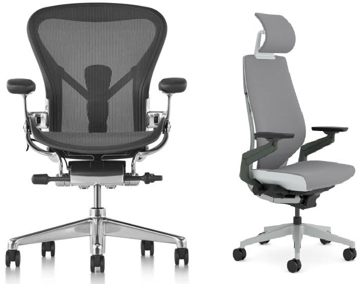 smart buys (second handrefurbished high end chairs)