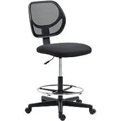 vinsetto draughtsman chair office chair for tall person uk
