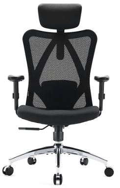 Sihoo M18 Best for Budget Cushion ergonomic office chair for back pain UK