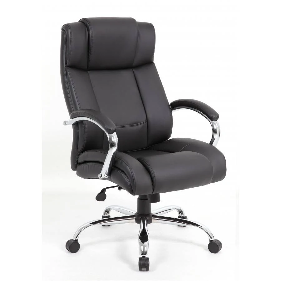 alpha xl bariatric 24 hour leather faced manager chair for heavy person uk