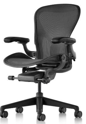 herman miller aeron (size a) office chair for petite person uk
