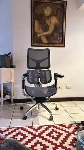 our own purchase testing view of sihoo doro s300 office chair for neck and shoulder pain uk our unboxing package arrival home office for several weeks to months