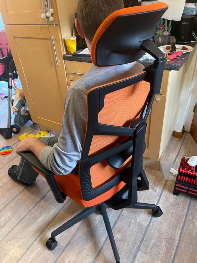 our own purchase testing view of pro ergonomic home office chair for neck and shoulder pain uk our unboxing package arrival home office for several weeks to months