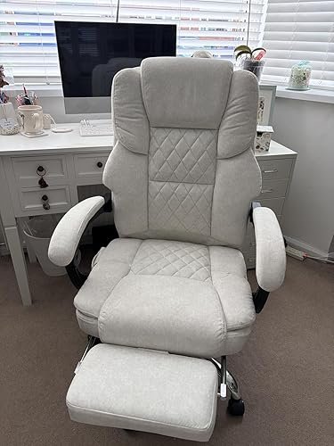 view of our own purchase assembly testing homcom high back velvet massage office chair uk unboxing package arrival several weeks to months