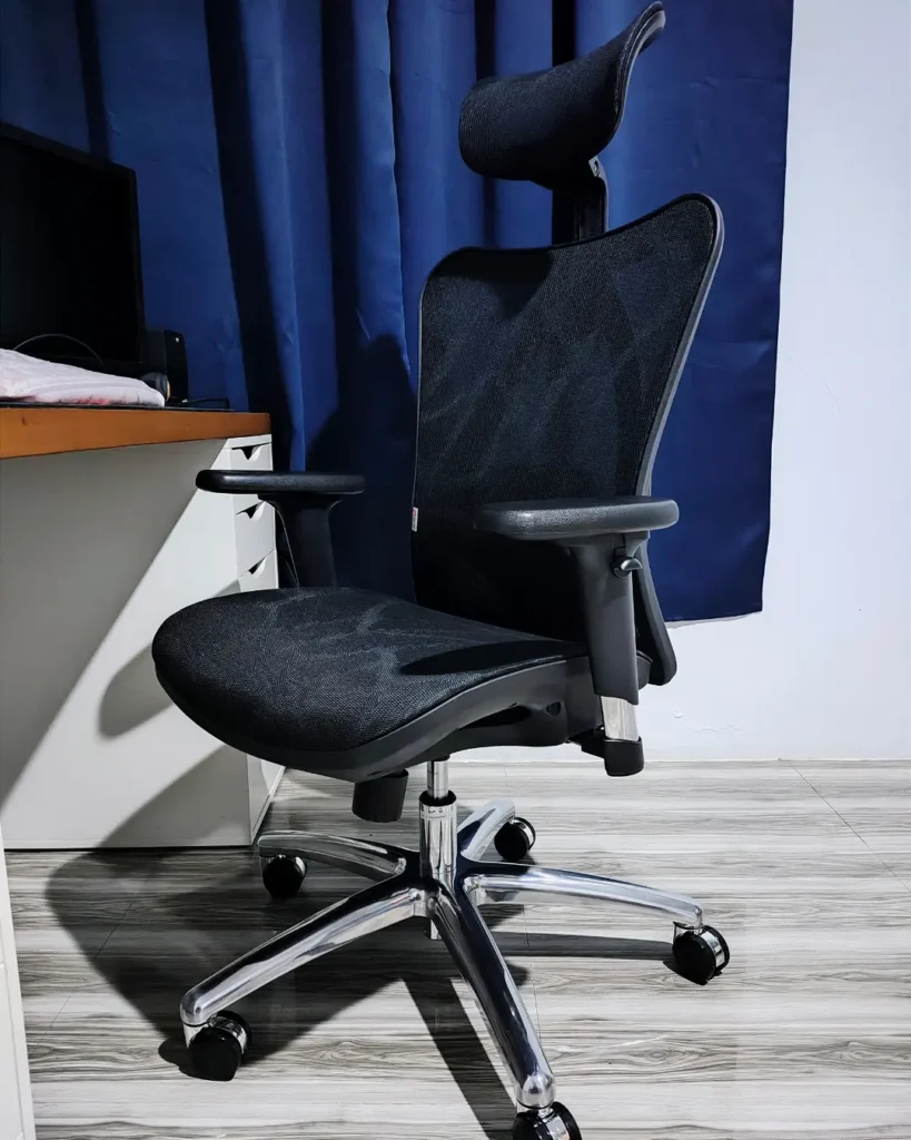 view of our own purchase testing sihoo m57 budget office chair uk unboxing package arrival several weeks to months
